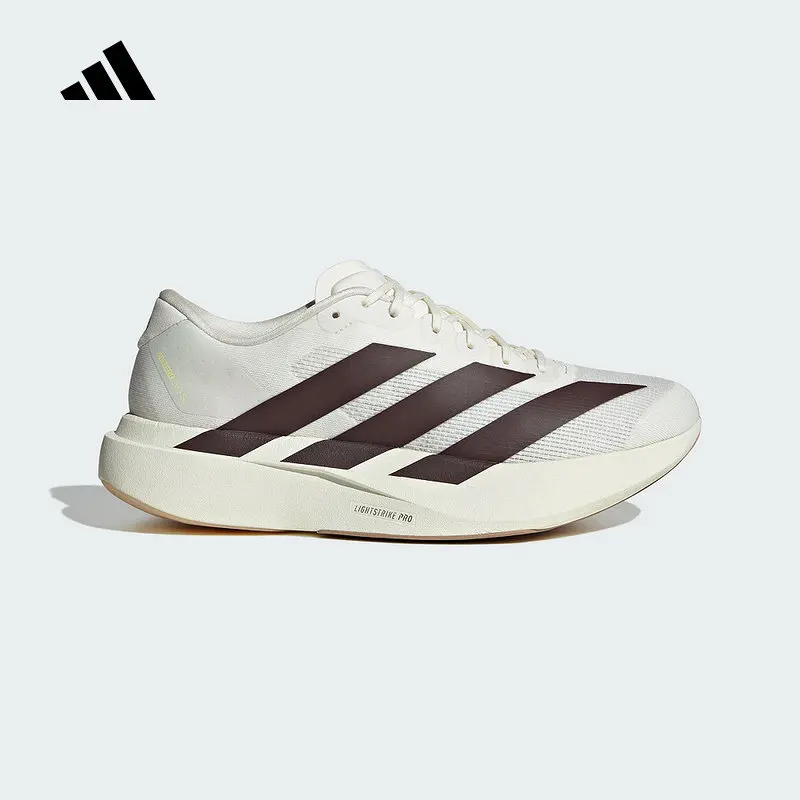 adidas Mens Adizero Evo SL Running Shoes KK1348 Off White Shadow Brown