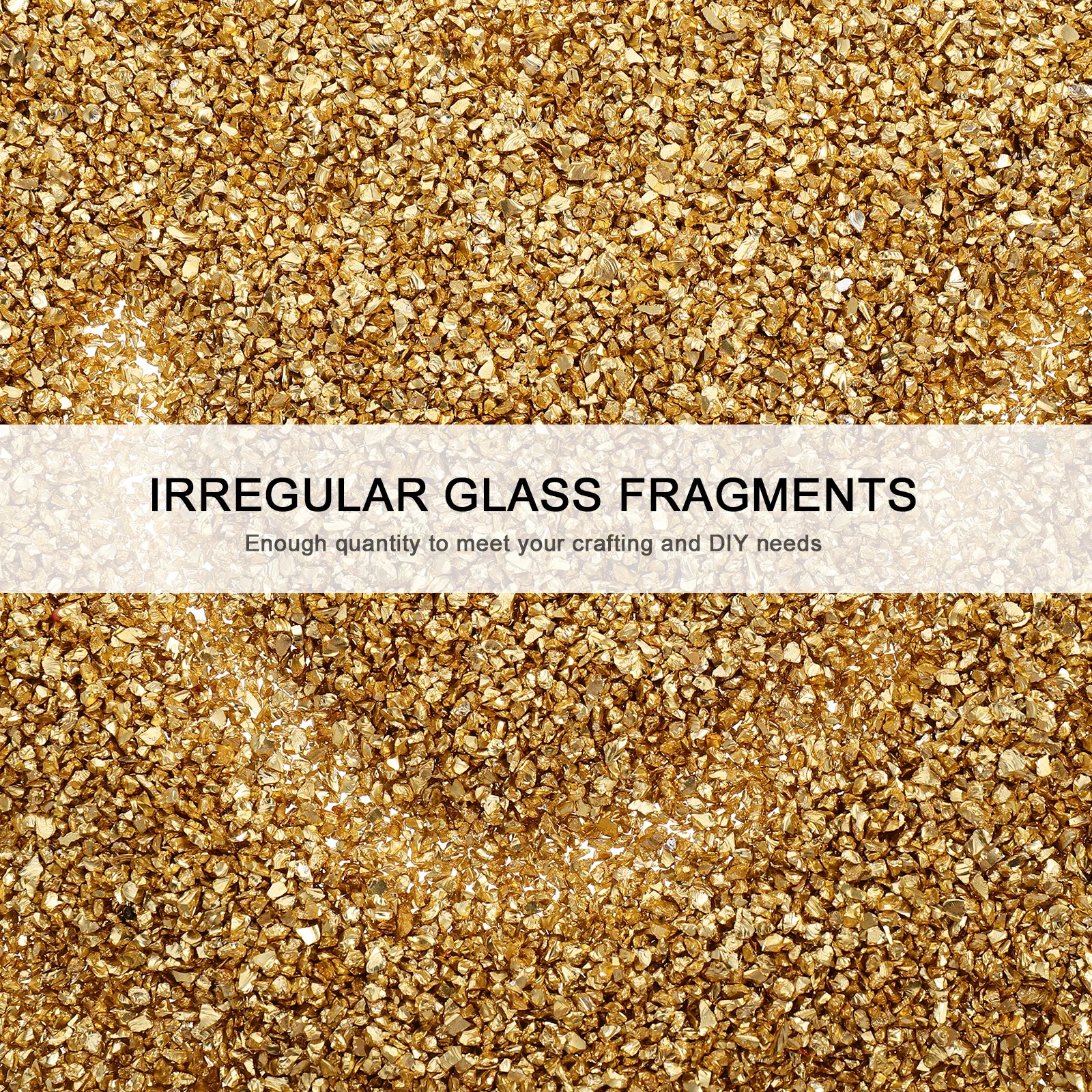 

500G Crushed 2Mm Irregular Chips Epoxy Resin Diy Craft Decorative Art Material Handmade Metallic Glass Chips Crafts