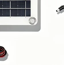 12W Monocrystalline Solar Panel With Controller 18V DC5521 Portable Charger For Outdoor Camping RV Vehicle Alternative Energy