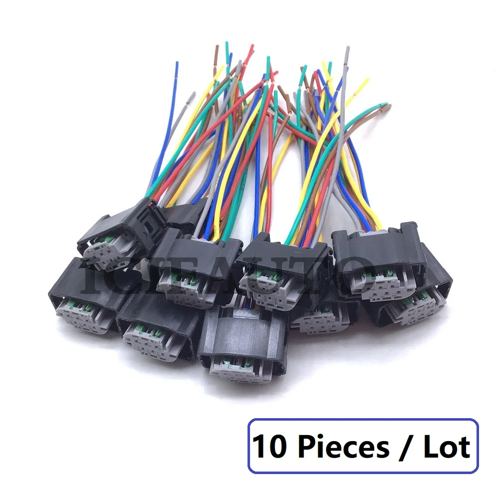 10 X Pigtail Connector of Height Level Control Sensor for Audi Q7 for Cayenne for Touareg 7L0616571D, 7L0616571, 95533107720