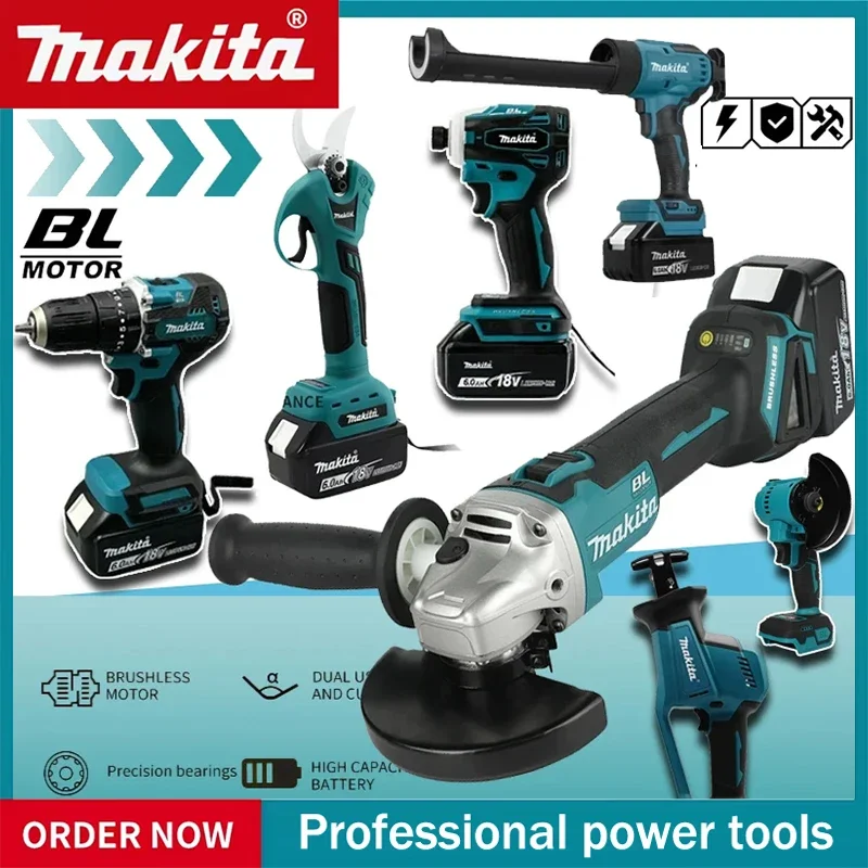 

Электрическая цепная пила Makita 6 дюймов, ручная портативная электропила, различные модели многофункциональных инструментов, электрический гайковерт