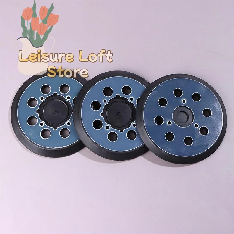 

5-Inch 8-Hole Hook Loop Backing Pad for Orbital Sander, Compatible with Electric Polishers & Grinding Discs