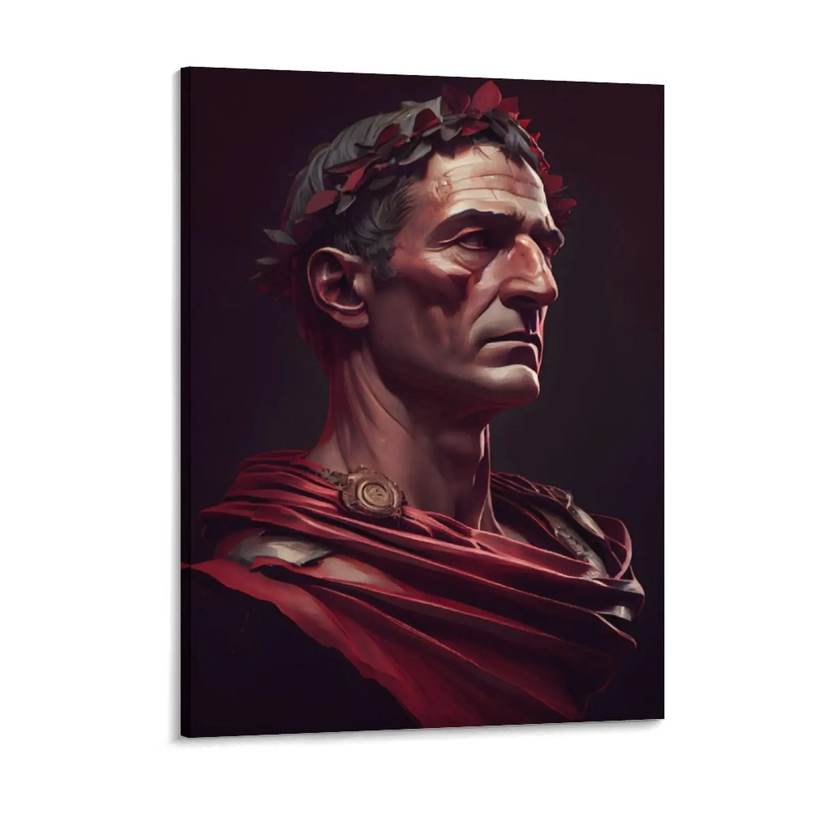 Caesar Canvas Painting Wall Decor Customized Party Plates Decoration Bar Framed Wall Paintings