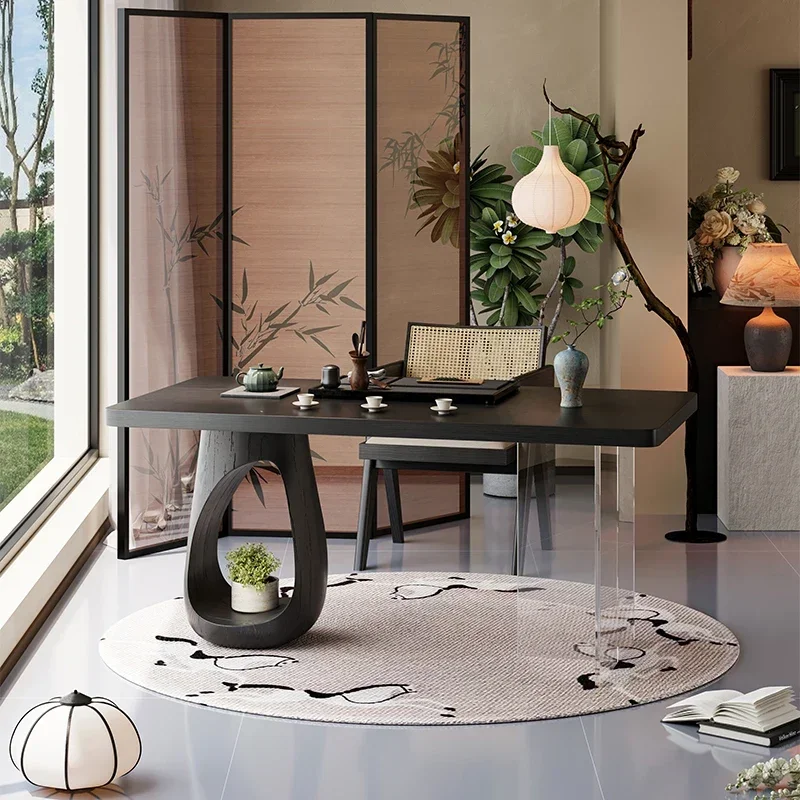 Commercial and leisure area exquisite small Zen negotiation table