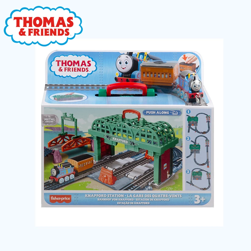 

New Thomas And Friends Cute Thomas Track Master Series Napford Station Alloy Set Children'S Train Toys Children'S Birthday Gifts