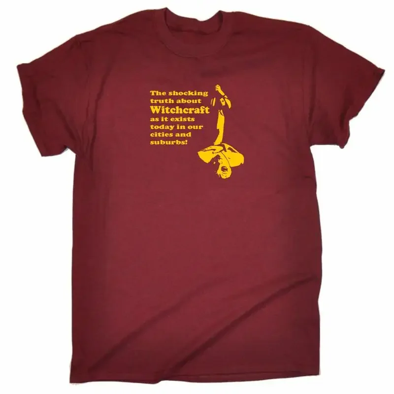 Witchcraft T Shirt The Shocking Truth Retro 60s 70s Various Colours