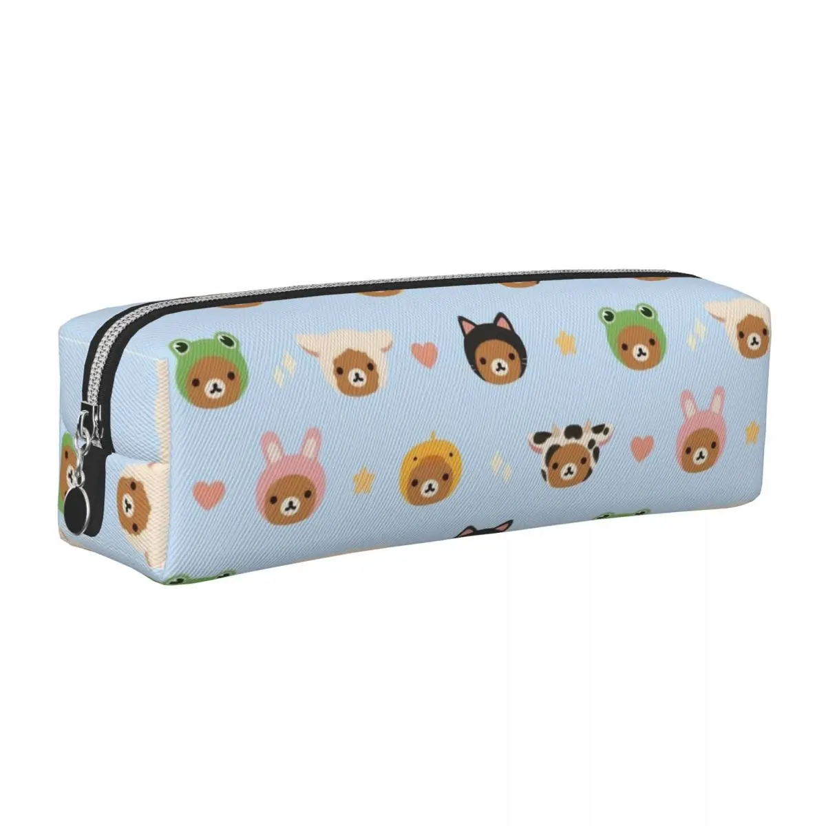 Rilakkuma Zoo Pencil Case Pen Bags Student Large Storage School Supplies Zipper Pencilcases