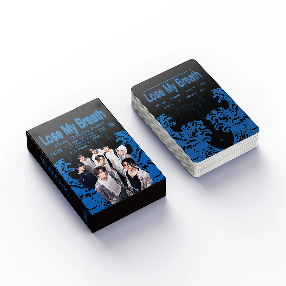 55 шт. Kpop Boy Singer Photocard MAGIC SCHOOL Новый альбом Lose My Breath Lomo Cards Photo Print Card Set Fans Collection Открытка