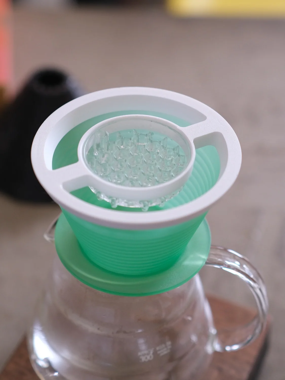 حامل رأس دش سولو ميلو مطبوع ثلاثي الأبعاد، حامل فلتر القهوة، حامل الأكواب، أدوات المطبخ، ملحقات أدوات المطبخ، أدوات صنع القهوة