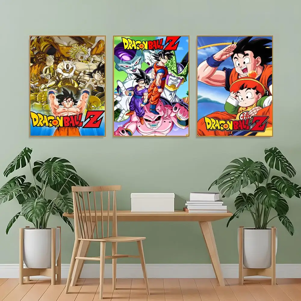 D-DrAgon-N B-Ball Z Poster Poster Artistic Stylish Wall Art For Home Office Bathroom‌ Decor Living