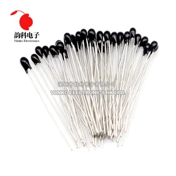 Termistor con Sensor de temperatura, resistencia térmica, piezas, MF52AT, MF52, 100, 3950, 10K, 1% K, ohm, NTC, 100