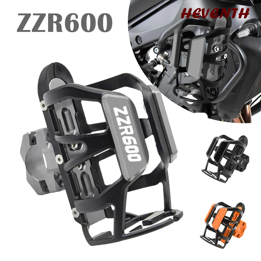 Drink Cup Holder For KAWASAKI ZZR250 ZZR400 ZZR600 ZZR1100 ZZR 250 400 600 1100 Motorcycle Stand Mount Accessories