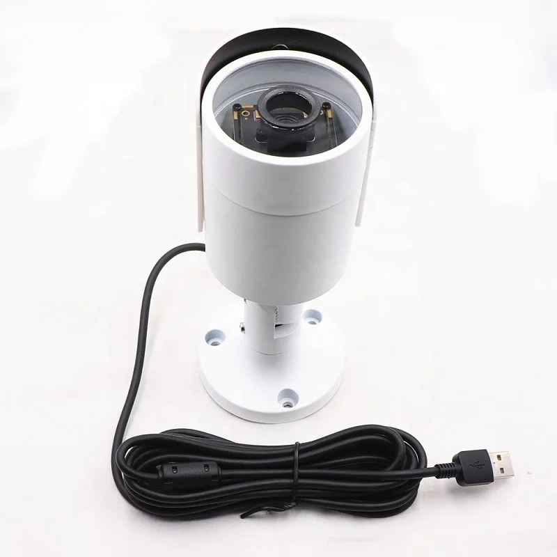 DingdangSmart 4K 8MP High Speed CMOS Mini Bullet Outdoor USB Camera Autofocus UVC Driverless Micro SD Card 1 Year Vandal-Proof