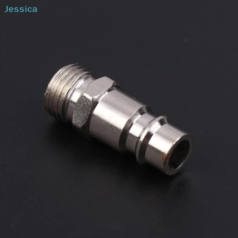 ♥European-Style Male Thread Air Pipe Quick Connector Insert Core For Air Compressor G1/4 BSP Male Thread