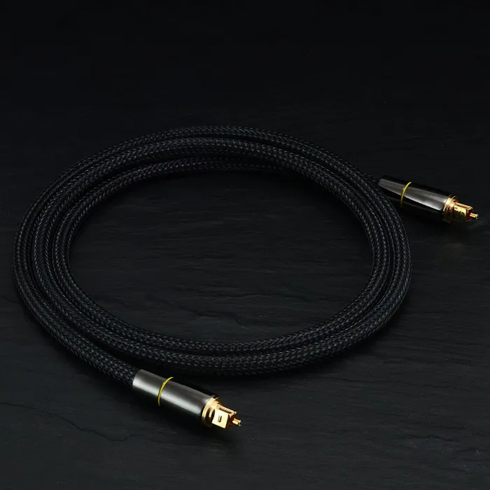 Premium digitales optisches Audiokabel Toslink/SPDIF Coaxial – Dolby Digital/DTS 5.1 für Soundbar, Heimkino, PS4, Verstärker – Detail 4