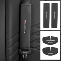 Car Seat Shoulder Pad Cover Seat Belt Buckle Protector Auto Accessories For Toyota Vellfire CHR Corolla Yaris Aygo GT86 Prius RA