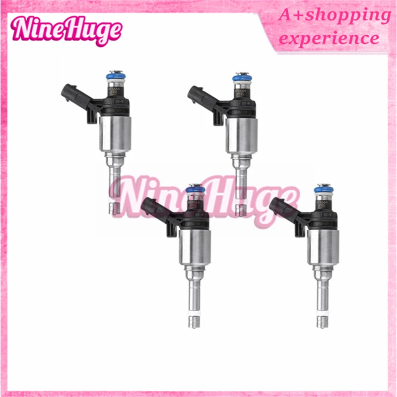 1/4P Fuel Injector for A4 A3 A5 TT T5 Eos CC Beetle CC EOS Passat Cc Tiguan Jetta 06H906036G 06H906036H 0261500076 0261500162