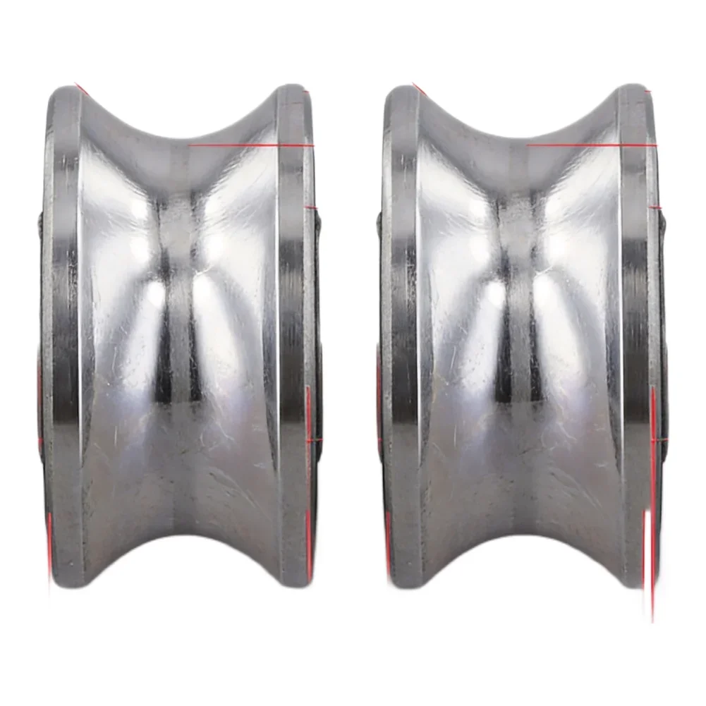 High Load Capacity Sliding Rollers Bearing With U22 T22 Shaped Groove Round Bottom Track Pulley Bearing For Industrial Machinery