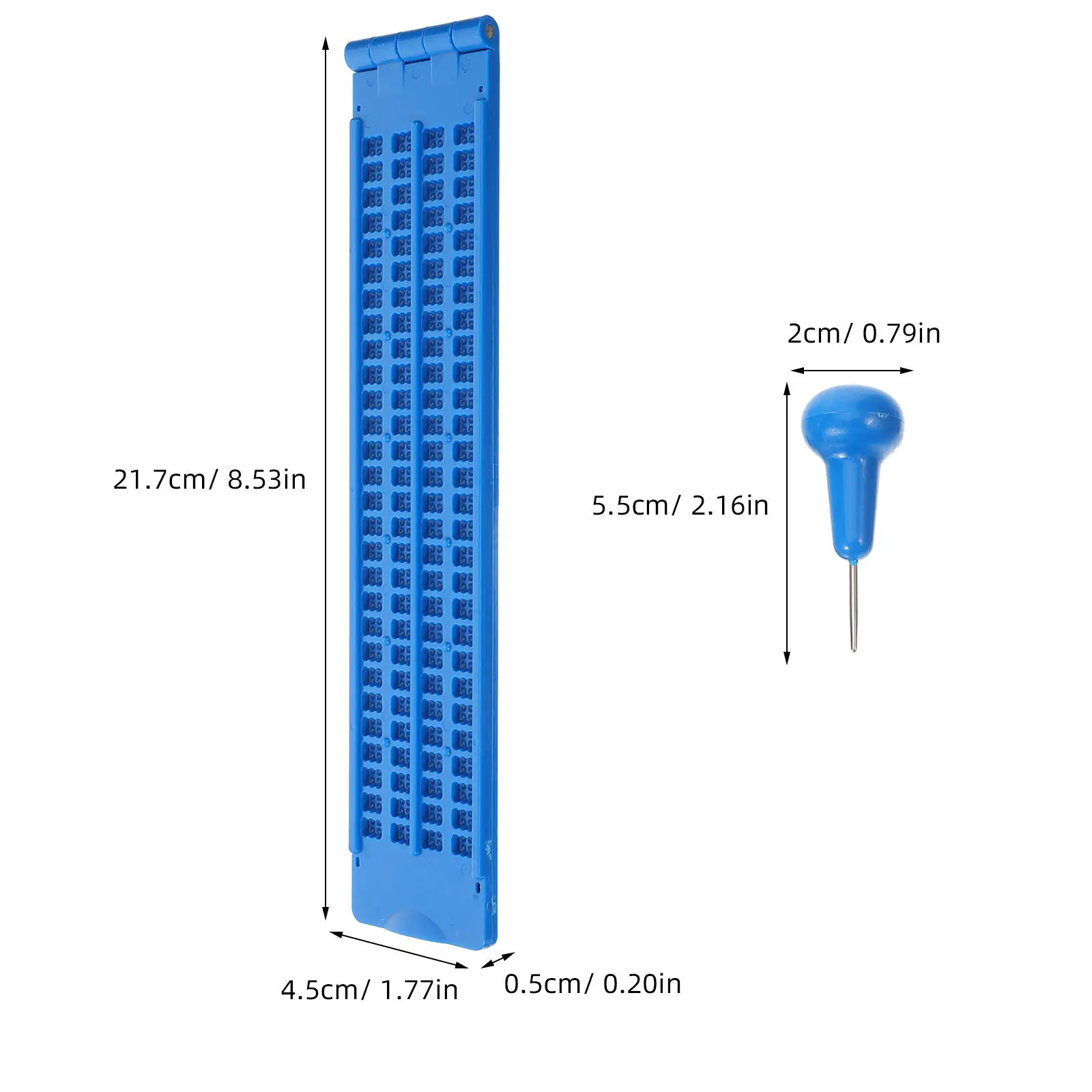 Tactile Board Writing Pad Device Accessories for Blind Learning The