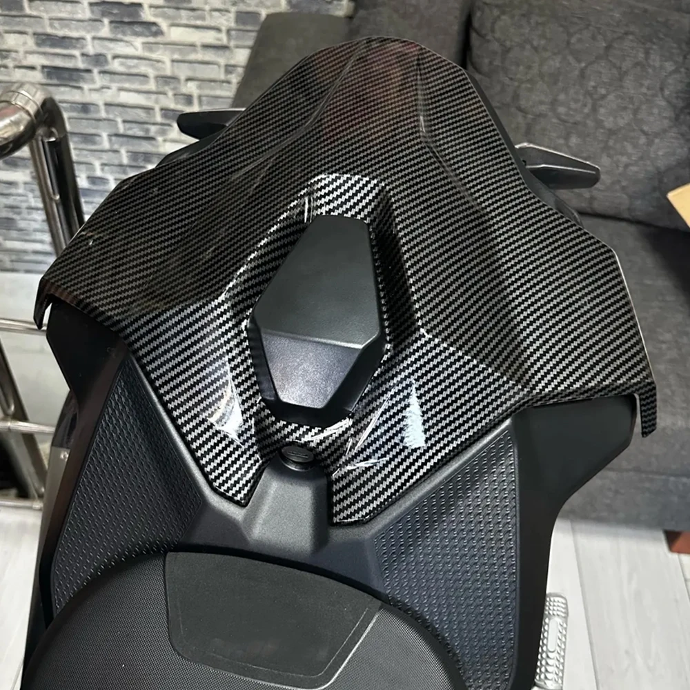 Tampa do assento traseiro da motocicleta, Cowl Hump Fairing, Tail Painel Pillion, Carbon Fiber Part, Acessórios para BMW S1000 RR 2023 2024 S1000RR