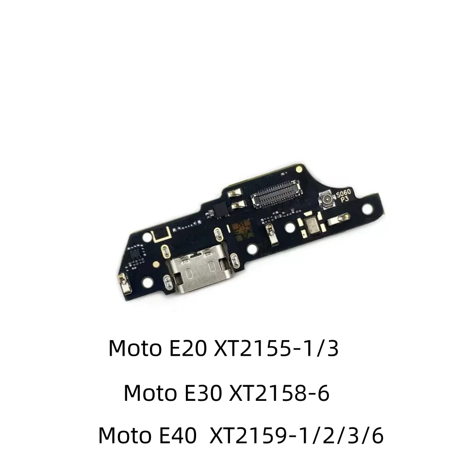 USB Charge Port Dock Connector Charging Board For Motolola Moto E20 E30 E40 G20 G30 G40fusion XT2158-6 Repair Replacement Part