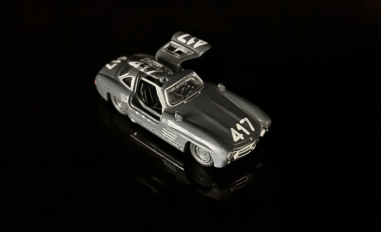 Hot Wheels ELITE  1:64 Benz 300sl 417 Collection die cast alloy trolley model