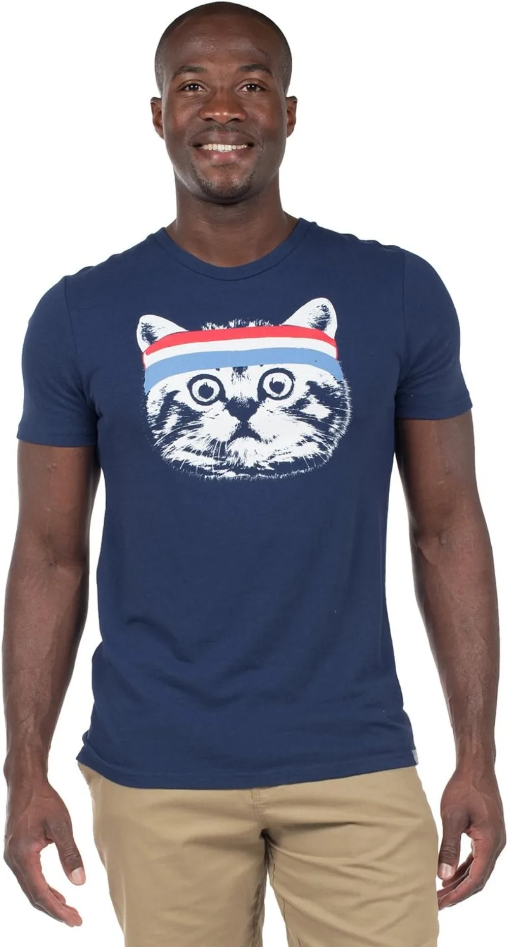 Tipsy Elves Men's Patriotic Graphic Tees for 4th of July - USA American Flag Shirts for Guys