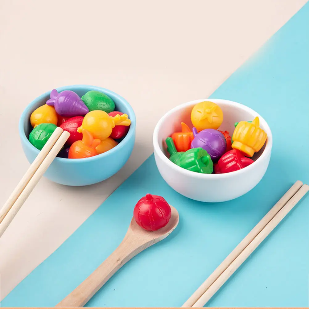 

1Set Feeding Game Educational Plaything for Kids Skilled Life Skills Exercise Concentration and Handon Ability