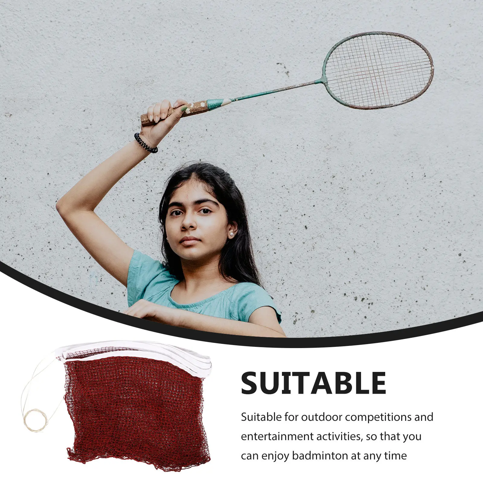 

Набор профессиональных сеток для бадминтона из прочного полипропилена: легко растягивается, вытягивается в прямую позицию и фиксируется. Идеально подходит для бадминтона, волейбола, тенниса.