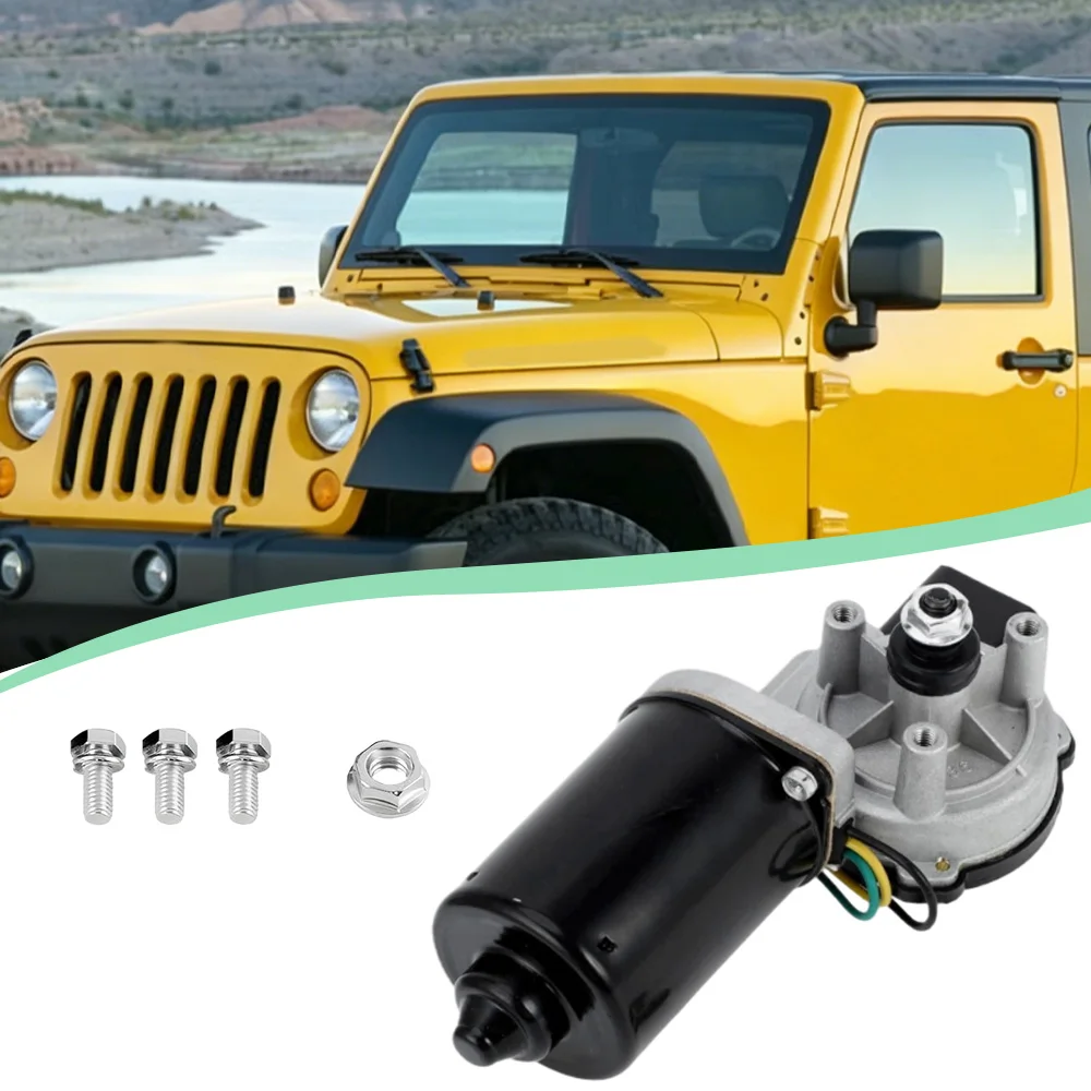 

Front Windshield Wiper Motor For Jeep Wrangler Sport Utility 2007-2017 JK Sport Utility 2018 55077859AB 55077859AC 68002388AA
