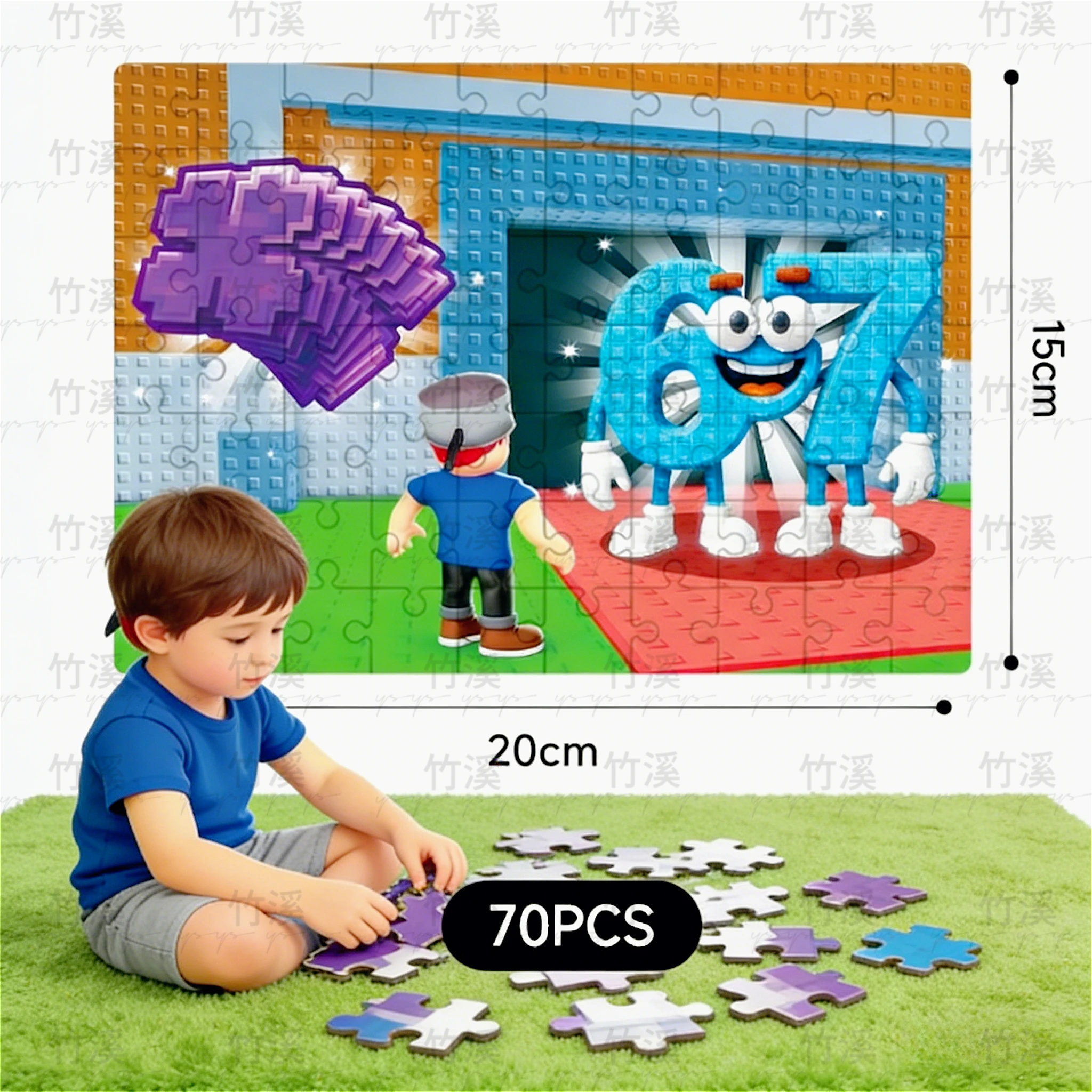 

Brainrot 3D Puzzle Game: Italian Themed Toy for Girls, Children & Adults | Fun New Year Gift Set