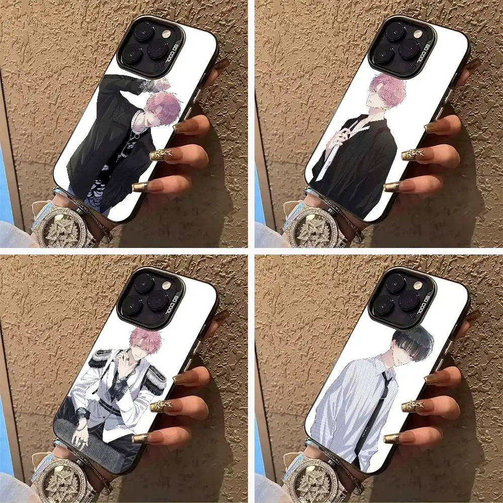 

F-Fukuhara Tamon Anime Portrait Phone Case For iPhone 17,16,15,14,13,12,11 Plus Pro Max Colored Silver Phone Case