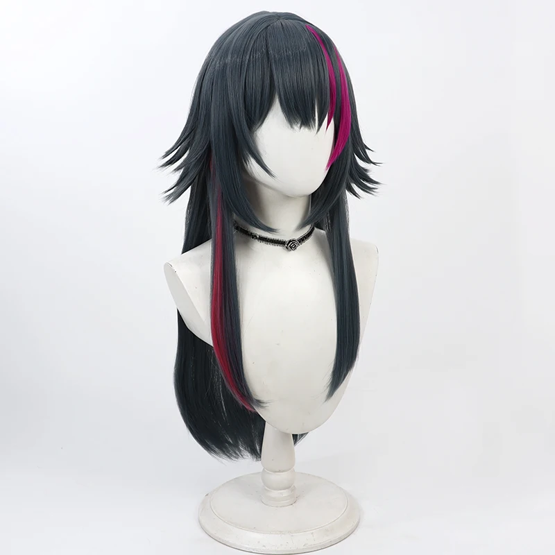 Peluca de Cosplay de Anime The Idolmaster: School Idol Festival Temari Tsukimura, accesorios para fiesta de Carnaval y Halloween, pelo sintético + gorro de peluca