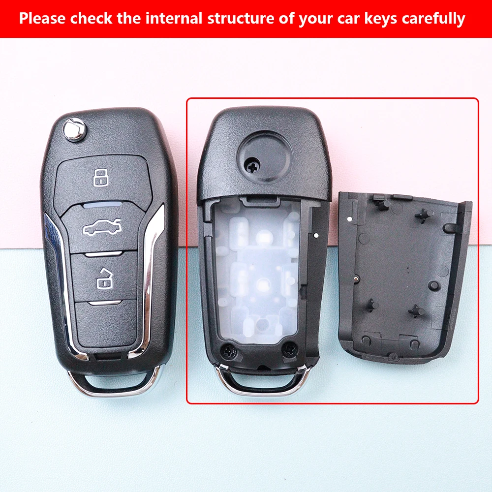 3, 4, 5 кнопок, автомобильный универсальный чехол для дистанционного брелока, корпус для KD, Xhorse, Vvdi, Keydiy
