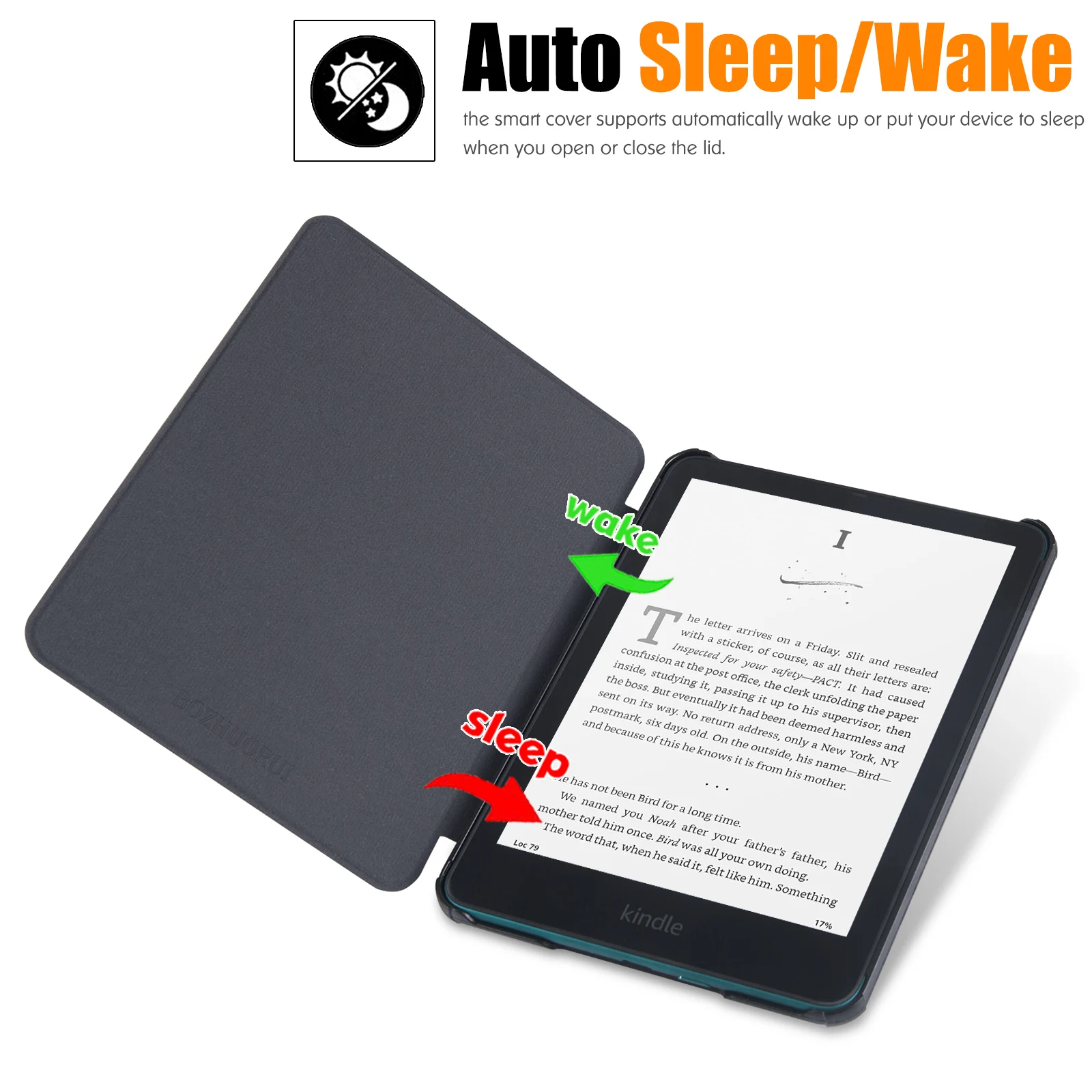 Slim Case for 7" All-new Kindle Paperwhite 12th Generation & Signature Edition 2024 eReader - Thin Lightweight Protective Cover