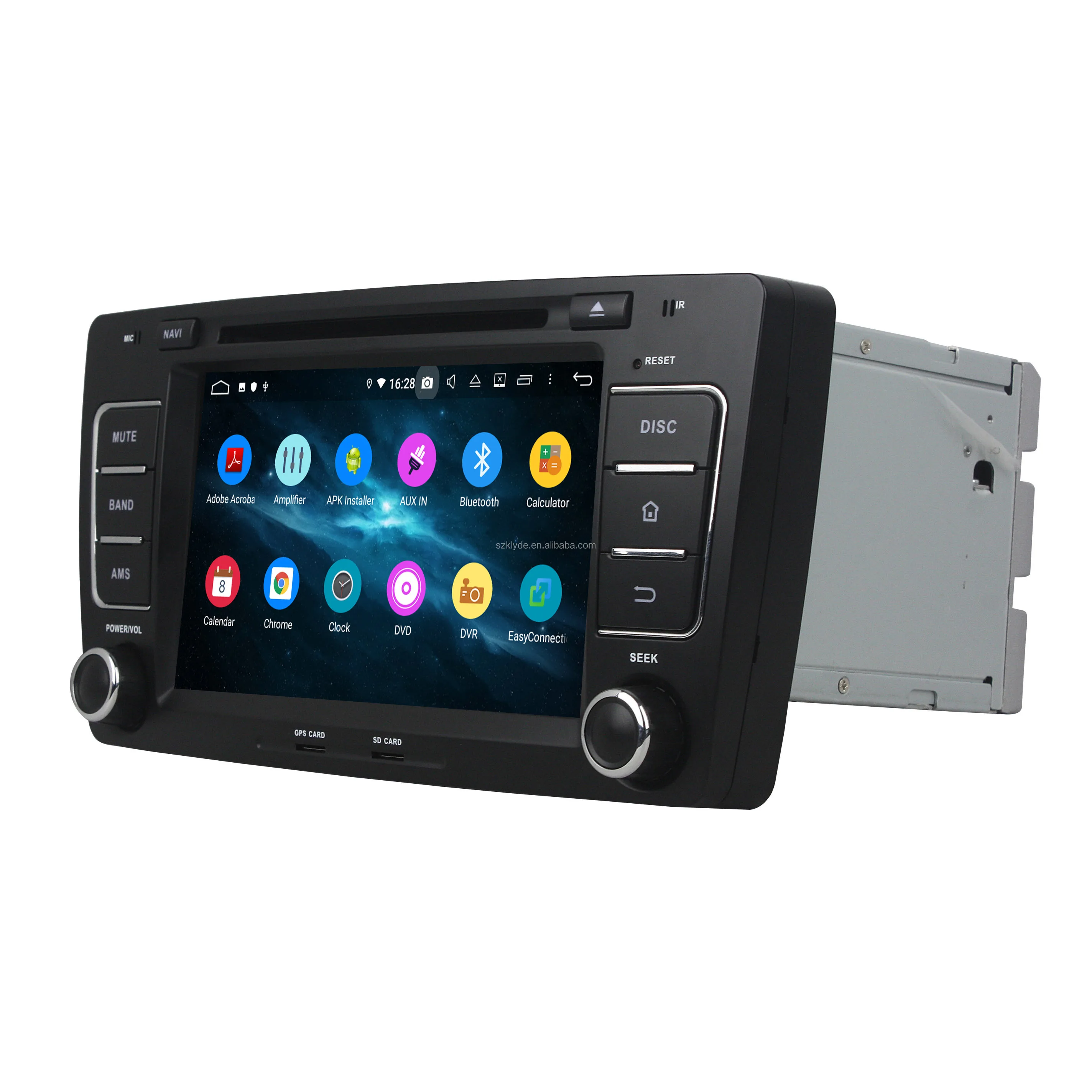 Android Car Radio 7 inch Car Stereo 4+64G A-pple CarPlay Head Unit DVD Player Car Multimedia System For Sko-da Octavia 2009-2012