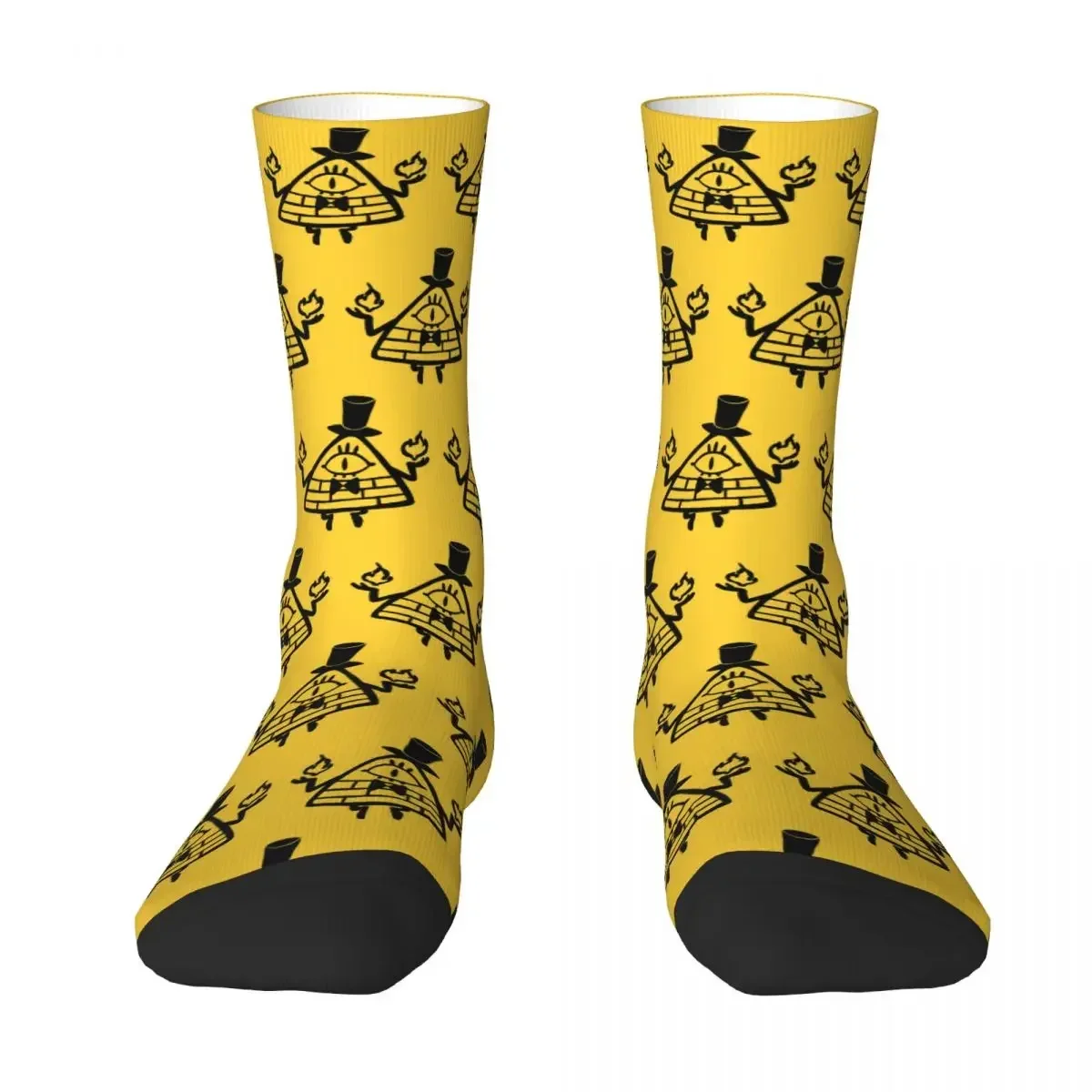 Bill Cipher Socks Harajuku Super Soft Stockings All Season Long Socks Accessories for Man's Woman's Birthday Present