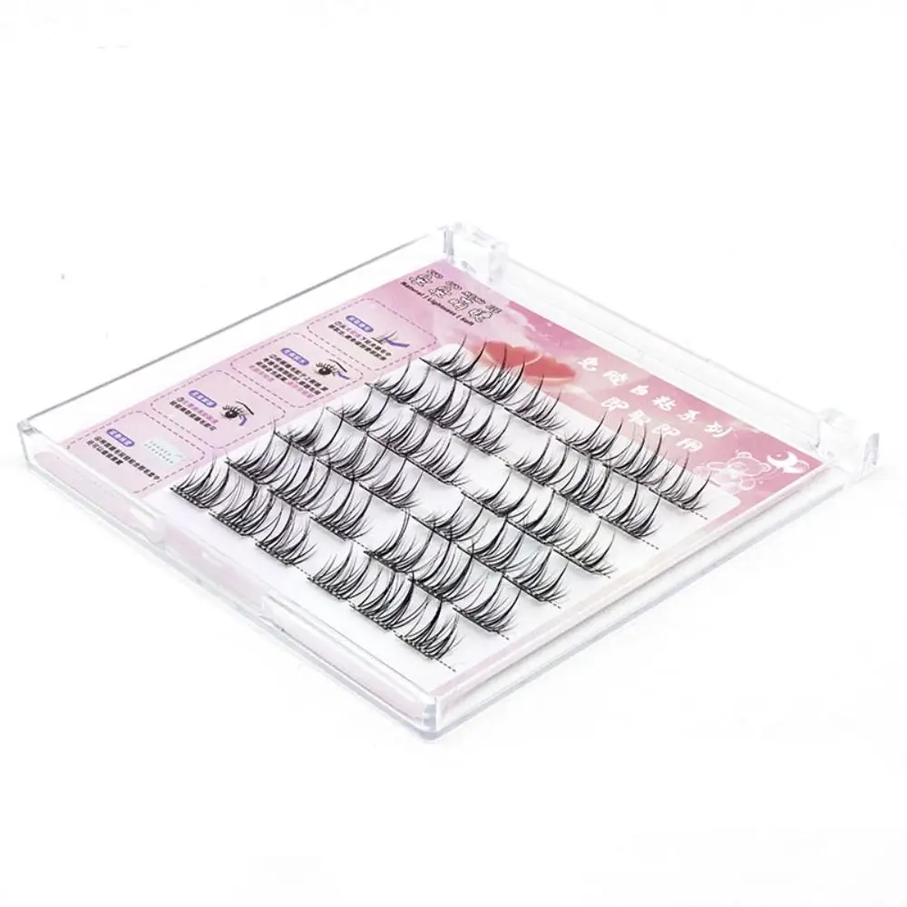 Zoete Lijmvrije Nep Wimpers Langdurige Zachte Gesegmenteerde Wimpers Bundels Herbruikbare DIY zelfklevende Valse Wimpers