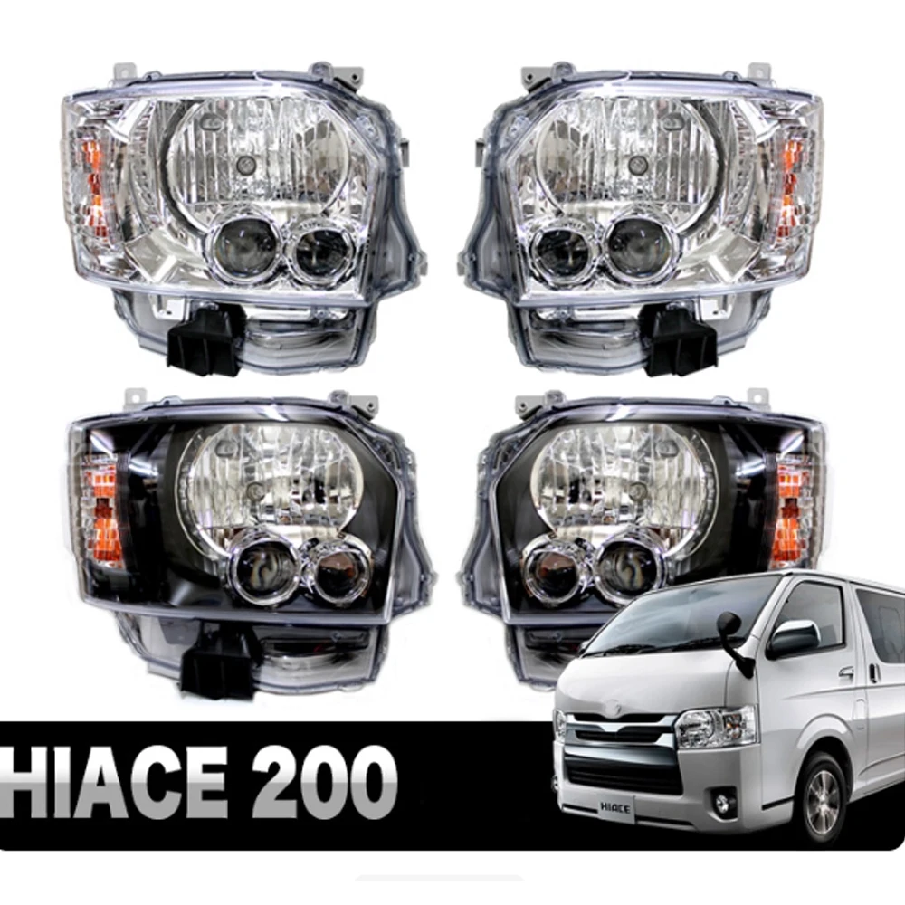 

LED HeadLights For TOYOTA HIACE HIACE200 14-18 New Style Led DRL Car Head Lamp Assembly Signal Accessories Modified Lamp