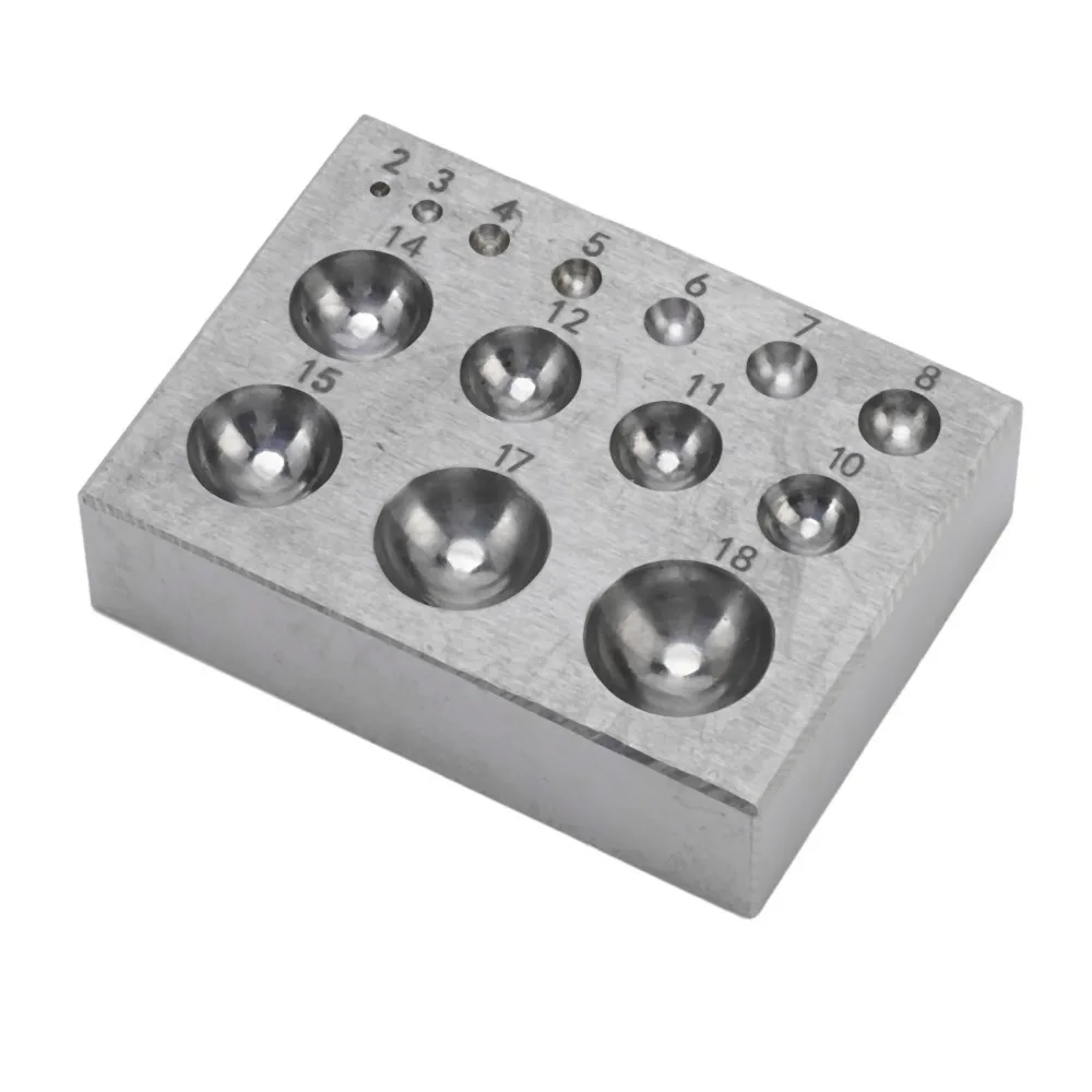 round-shape-jewelry-tool-semicircular-concave-design-bead-making-tool-combination-set-molding-type-goldsmith-equipment