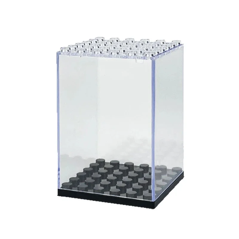Acrylic Minifigures Display Case, Stackable And Dustproof Building Block Display Box For Lego Action Figure Toys Storage