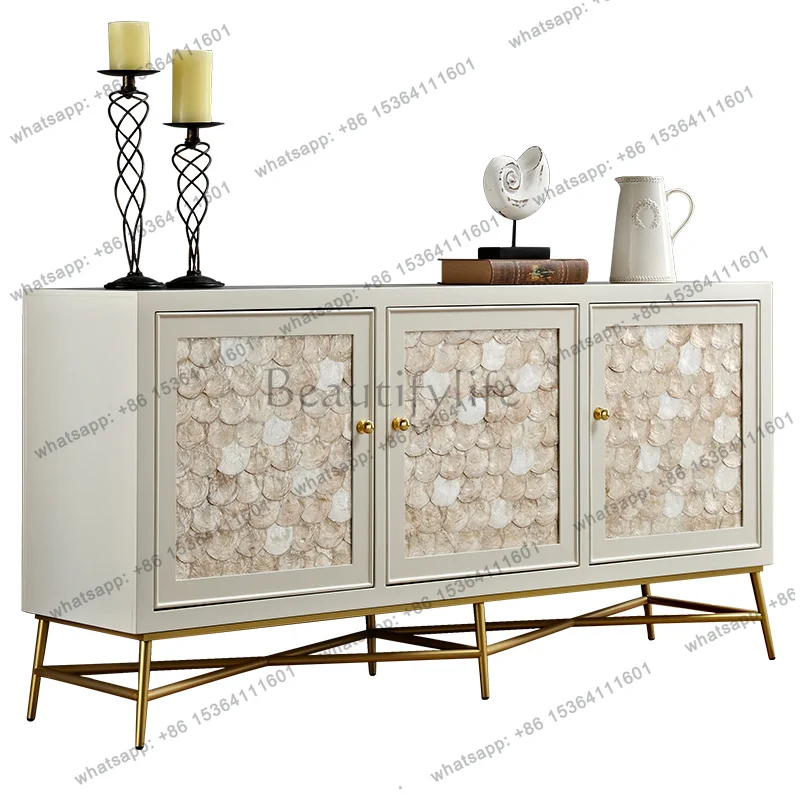 zj.Rack Storage Shoe Cabinet Organizer Living Room Luxury Designer Sideboard Cabinets Storage Locker Closet Display Home Furnitu