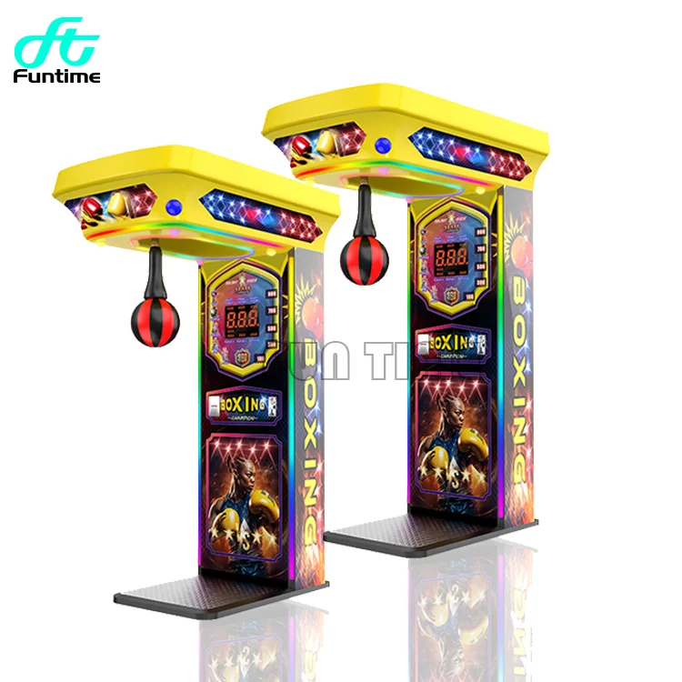 Arcade Boxing Game Machine Electronic Hammer Boxing Machine gioco a gettoni Punch Boxing Machine