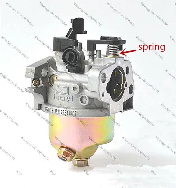 1P70F Carburetor automatic choke 19mm fits 1P70F 1P70 1P75F 1P75  196CC vertical shaft engine motor lawn mower carburettor