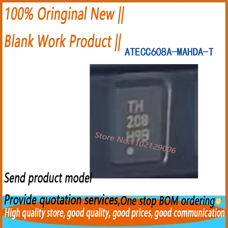 5-100pcs ATECC608A-MAHDA-T ATECC608A-MAHDA ATECC608A DFN-8 100%New And Original