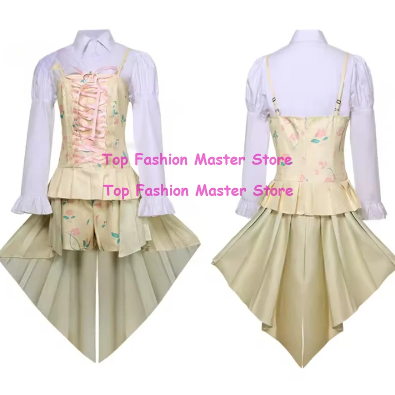 

Костюм для косплея Pjsk Project Sekai Colorful Stage, милое женское платье для вечеринки, униформа для девочек на Хэллоуин и карнавал