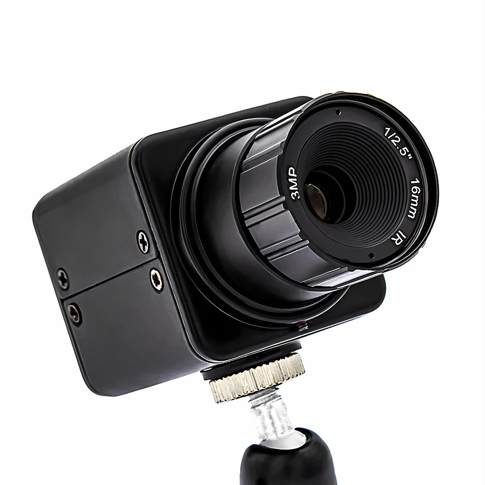 WGWK Мини 2/4MP IP-камера DC12V 16 мм 21 градусов H.265 HD Безопасность Высокое разрешение Наблюдение Onvif P2P Система видеонаблюдения RJ45 Веб-камера