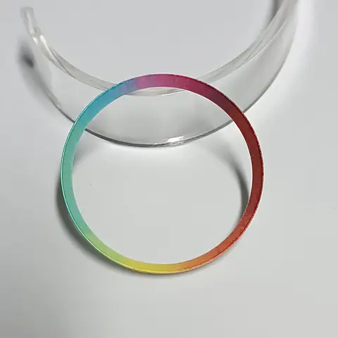 Mod Watch Högkvalitativ Kapitelring Passar NH 35 NH36 Klockboett Ersätter Hårdplast Innerring Storlek 30,3 * 27,3 mm Bezel Klockdelar 10 best sales 35 mm raminsats - №10