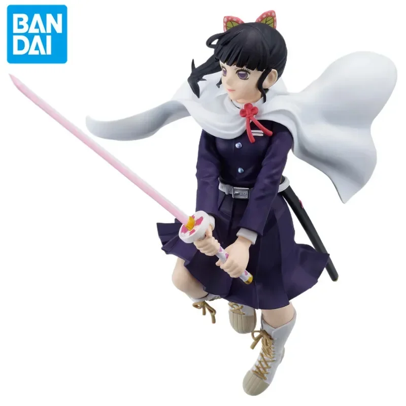 Bandai-group figurine d'anime Demon Slayer, papillon Ninja, vibration étoiles, PVC, Rick, ornement, modèle de jouet, collection de cadeaux, 14cm