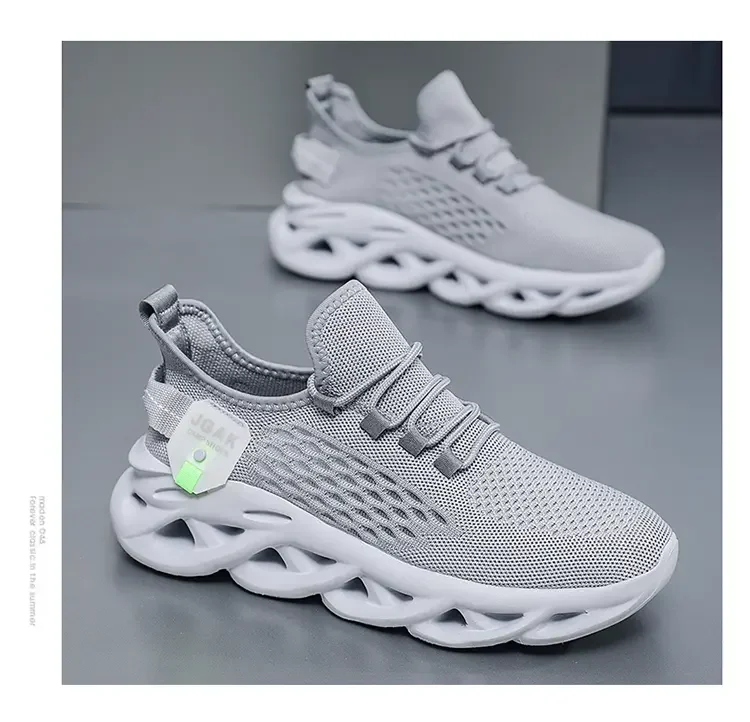 Sommer Herren Sport-Laufschuhe Schwarze Jogging-Sneaker Freizeitschuhe Outdoor Atmungsaktives Mesh Damen Leichte Stoßdämpfung Übergrößen – Detail 12